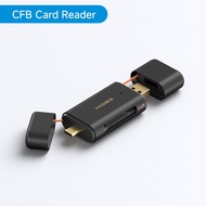Hagibis เครื่องอ่านการ์ดความจำความเร็วสูงกล้อง SD 4.0/3.0 Micro SD 3 In 1อะแดปเตอร์ CFexpress Type A