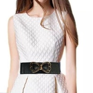 Woman Butterfly Deisgn Hook Type Wide Belt Dress Belt Fashion Versatile Woman Belt SDD-4