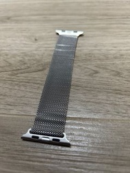 Apple Watch strap 金屬銀色磁吸錶帶 42/44/45/49