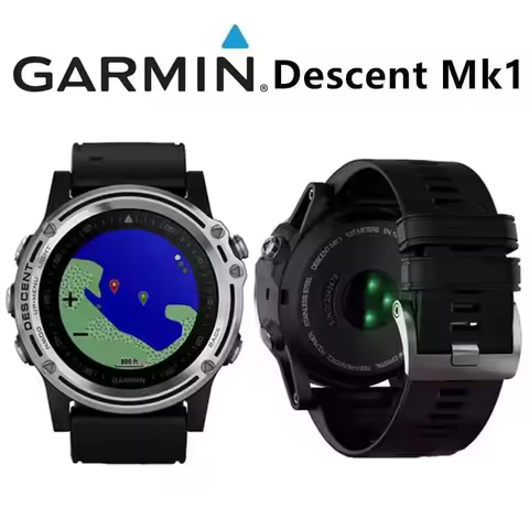 Garmin Descent MK1 GPS (Used) Diving Computer Outdoor Sports Optical Heart Rate Smart Watch Multilin