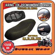 Sarung Jok Jaring Jok Motor TEBAL Ukuran  M L XL XXL XXXL Vario 125 150 Scoopy Fi Supra X Jupiter Beat Genio Blade Supra Nmax Pcx