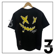 Ric Ricky Is Clown Yellow Smiley Tee Black Original/Rickyisclown