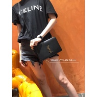 SMALL DYLAN Handbag Side Use Accordion Style Wrinkle
Size: 24 * 15 * 6cm