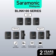 Saramonic Blink 100 B1/B2/B3/B4/B5/B6 2.4GHz Wireless Microphone System. TikTok YouTuber Vlogger Liv