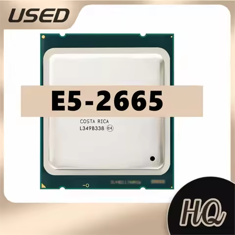 Xeon E5-2665 2.9GHZ 8Core-16Thread 20M 32MN 115W LGA 2011 E5 2665