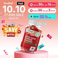 【Buy 3,get 1 free】Careleaf - ACV Gummies - 1000mg ACV, With  Beetroot, Vitamin B12 & B6 - Vegan, Hal