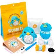 The Woobles Beginners Crochet Kit with Easy Peasy Yarn as seen on Shark Tank - with Step-by-Step Vid