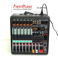 POWER MIXER FIRSTCLASS FC-609 PM MIXER 6 CHANNEL FC 609 PM