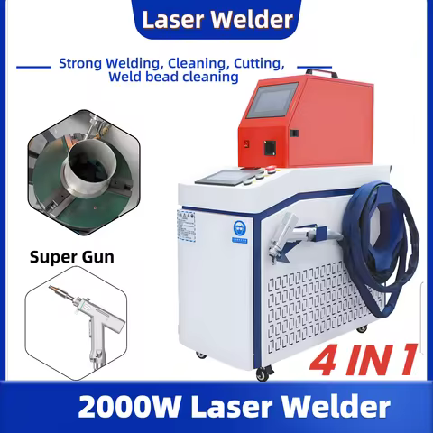 1500W Laser Welding Machine Mini Laser Welding Machine 4 in 1 Fiber Laser Cleaning Welding Cutting H