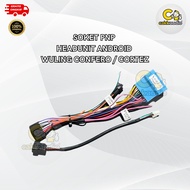 Wuling Android Head Unit PNP Socket