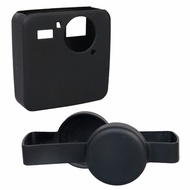 Silicone Protective Case Skin Cover+Lens Cap Cover for GoPro Fusion 360-degree Camera Accessories