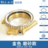 เคสนาฬิกาสแตนเลสเหมาะสำหรับ Seiko skx007รุ่นใหม่ srpd ซีรีส์ดัดแปลงกรอบนาฬิกาฝาหลังแบบขัดทราย