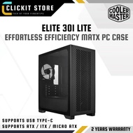 COOLER MASTER ELITE 301 LITE Micro-ATX Tower Case mATX Casing | E301L-KGNN-S00 / E301L-KNNN-S01