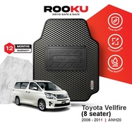 Rooku Car Mat Toyota Vellfire (8 seater) 2008 - 2014 ANH20