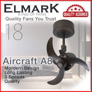 Ceiling Fan Elmark AircraftA8 International Brand Taiwan Made