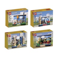 Lego Postcard Complete Set Of 4 (40519+40568+40569+40654)