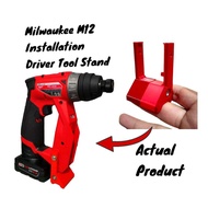 Milwaukee M12 Installation Driver Stand for 4Ah Battery
