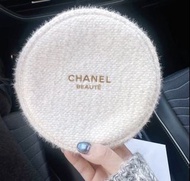 Chanel Beauté Cosmetic Pouch 24年聖誕贈品 化妝袋 銀包