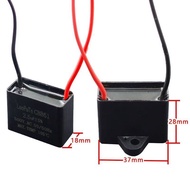 Start Capacitor Fan Capacitor 500VAC 2.5 UF with Lead Motor Capacitor Two-Wire Capacitor 2RID