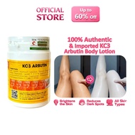 KC3 ARBUTIN Body Lotion, Moisturizing & Whitening, Long-Lasting Hydration