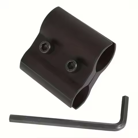 For Mini Flashlight Laser Torch Metal Extension Flashlight Clip Clamp with Hex Wrench Aluminum Alloy