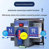 94E3 Hot selling CB-Rated 220V 2Pole Auto Transfer Switch 32A-63A - Compact Blue Dual Source Changeo