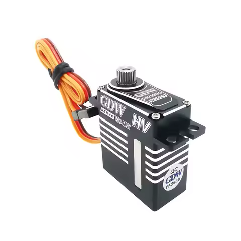 GDW DS298MG 9kg/0.085sec Micro High Torque Robot Servo 30E Fixed-Wing Drone High Performance Fast Di