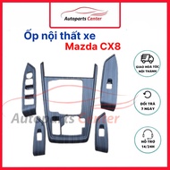 Mazda CX8, CX-8 interior covers are standard according to the car - with titanium, stone grain, carb