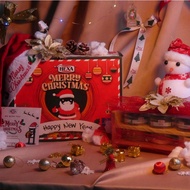 HEXA Wooden Decoration Christmas Rack Sets Spices 4 In 1 Series (6 Bottles) Storage Pantry