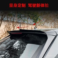 Suitable for 2019+Audi Q8 SQ8 Sline Top Wing Rear Wing Fixed Wind Wing Spoiler Car Sticker Modificat
