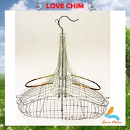 Love BIRD crested bird trap, crested bird trap (stainless zinc material)