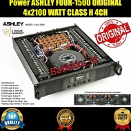 New Power ASHLEY FOUR 1500 FOUR1500 ORIGINAL 4x2100 WATT CLASS H 4CH