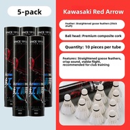 Kawasaki | Durable and Stable Badminton Shuttlecock