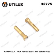 H2775 Utilux - Mini Round FemaleSkun 2.36 mm Gold