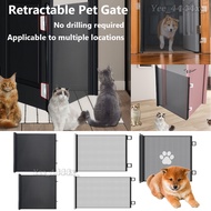 Telescopic baby gate mesh telescopic dog gate adjustable telescopic safety gate dog fence suitable f