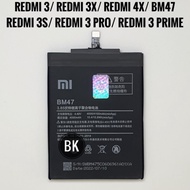 Baterai Batre Xiaomi BM47 Redmi 3 Redmi 3S Redmi 3 Pro Redmi 3 Prime