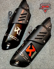 AKRAPOVIC M1 V2 51MM UNIVERSAL MOTORCYCLE MUFFLER EXHAUST PIPE / muffler exhaust pipe | Akrapovic M1