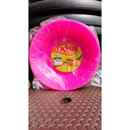 (UNIT) KH Crystal plastic plate, size 6cm, 7cm, 9cm, bright color