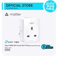 TP-Link Matter-Certified Energy Monitoring Smart Plug Mini Tapo P110M