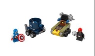 Lego Marvel Super Heroes 76065 Captain America vs Red Skull 二手齊件連2隻人仔有說明書如圖郵寄港島線面交另有 76039 76041 760