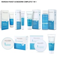 Wardah Paket Acnederm Series 7 in 1 &amp; Bonus