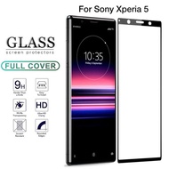 9D Full cover Tempered Glass Screen Protector For Sony Xperia 10 5 1 III II IV I V XZ2 X Compact XA1 XA2 Plus 5G 4G 2023