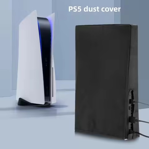 Dust Proof Cover for Play Station 5 PS5 Slim Game Console Protector Case Washable Anti-scratch Sleev