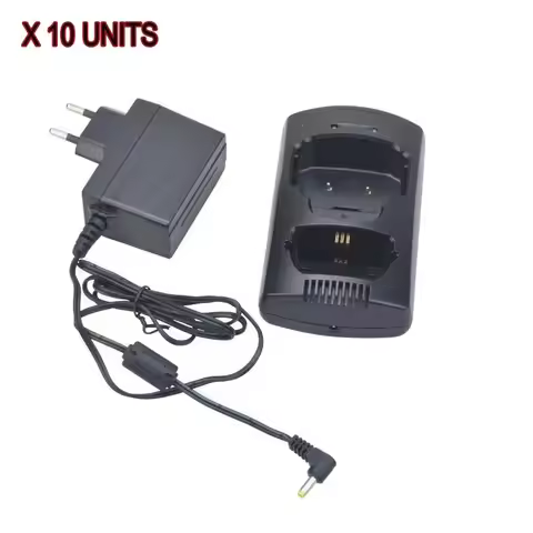 10Units 7.4V Replacement Li-poly Battery Chargers for Sepura Portable Radios for STP8000, STP9000, S