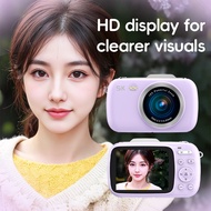 5K Beauty Digital Camera, 80MP Resolution, Autofocus, 2.8-Inch Screen, Built-In Flash, CCD Pocket Ca