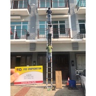 8M Telescopic Aluminum Folding Ladder Single Telescopic Ladder 8 M