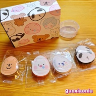 Guoxiaoniu/guoxiaoniu Zoo Mini Air Cushion Puff Liquid Foundation Details Beauty Concealer Finger Ma