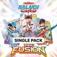 SINGLE PACK FUSION KAD BOBOIBOY PEK FUSION MONSTA BOBOIBOY GALAXY CARD