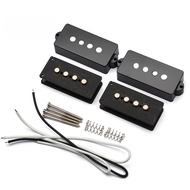 [Pickup DIY Kits] Alnico 5 PB Bass Pickup Kits- Fiber Bobbin/Alnico V Pole Piece/Waxed Cloth Cable P