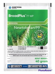 ( 40 gram ) herbisida BROADPLUS 70 WP pembasmi rumput pra dan pasca tanam obat suket pada padi pengganti ally plus produksi corteva broad plus